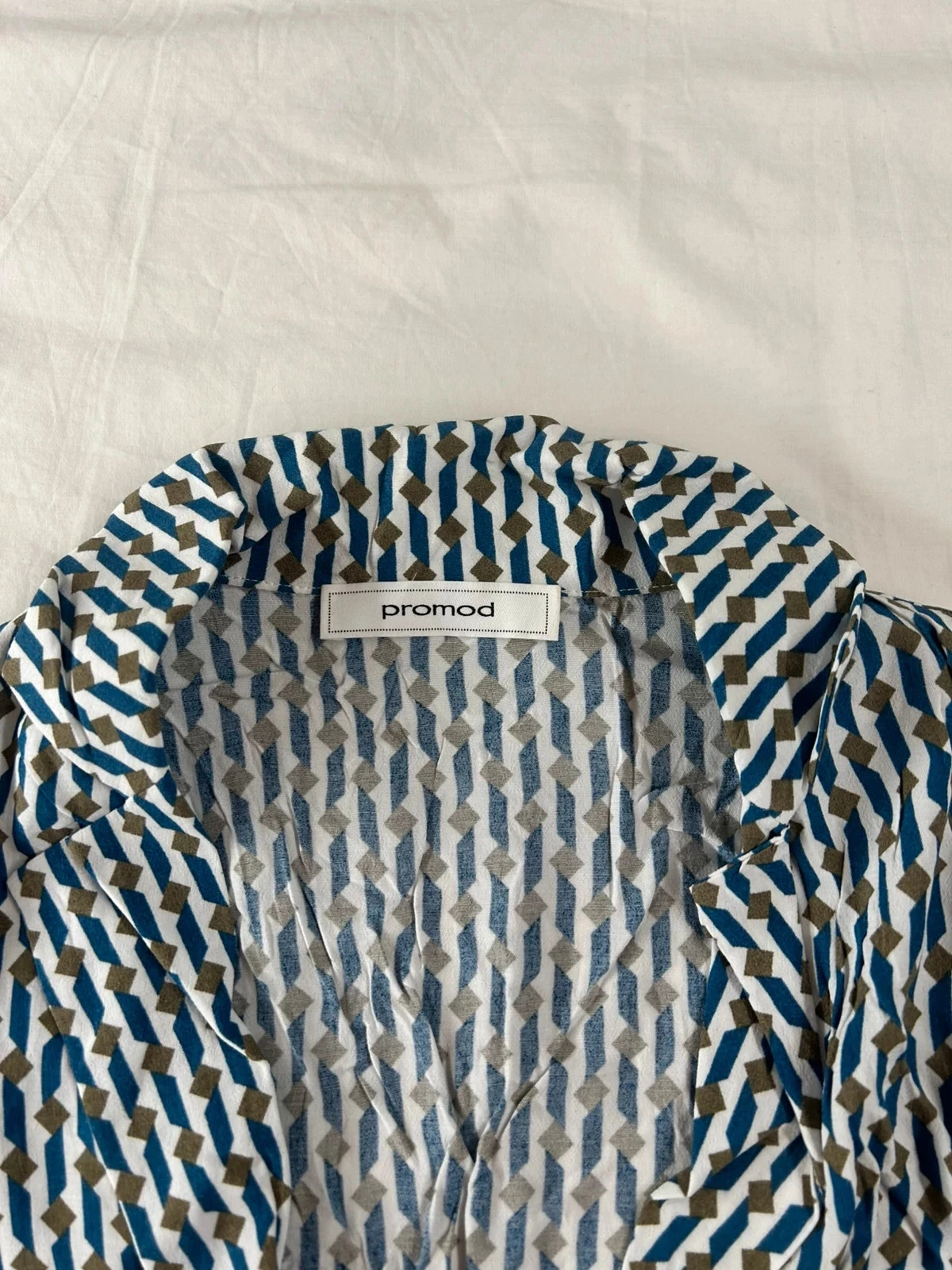 Vintage Promod geruite blouse – photo 6